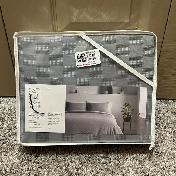 Project 62 Bedding Project 62 Nate Berkus Waffle Weave Duvet Cover